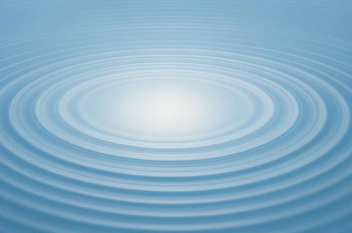 幻想的な水の波紋 幻想的な水の波紋の写真