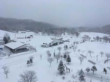 Snow scene, snowy landscape, snow country, winter, JPG