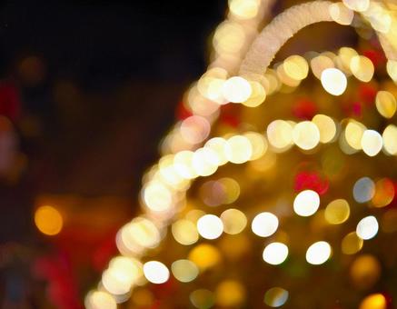冬のクリスマスツリーのイルミネーション3 冬のクリスマスツリーのイルミネーション3の写真