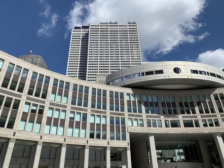東京都議会と青空ver.2 東京都議会と青空ver.2の写真