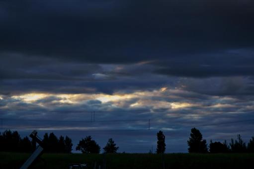 夕暮れ 夕暮れの写真