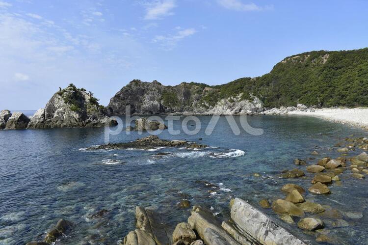 和歌山の海岸 潮岬,和歌山,本州最南端の写真素材