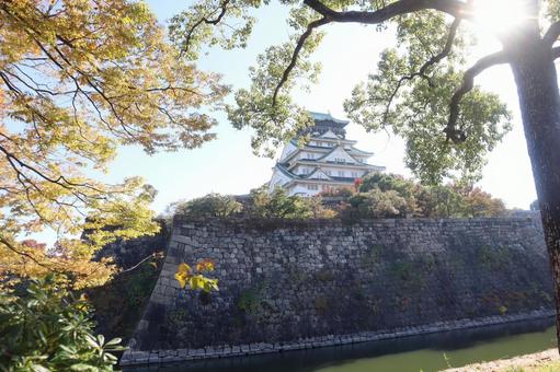 大阪城天守閣13 大阪城,天守閣,大阪城公園の写真素材