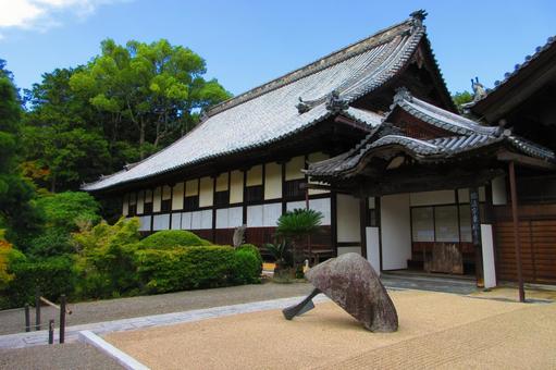 岡山県-井山宝福寺-方丈 宝福寺,寺,井山の写真素材