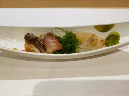 本日のお造り盛り合わせ 本日のお造り盛り合わせ 刺身,刺し身,お造りの写真素材