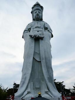 高崎白衣大観音 高崎白衣大観音,慈眼院,高崎観音の写真素材