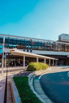 【佐賀】佐賀駅の周辺 佐賀,佐賀駅,駅の写真素材