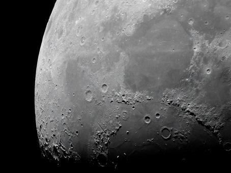 Photo, month, the moon, crater, 