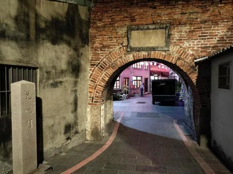 Photo, taiwan, townscape, night, 