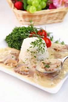 ビーフストロガノフ ビーフストロガノフの写真