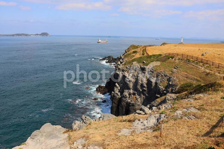 呼子町加部島の海岸 佐賀県,呼子,加部島の写真素材