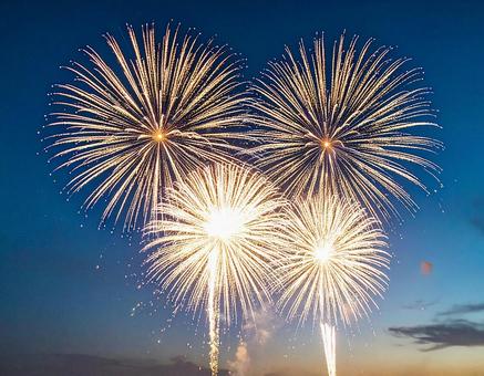 美しい花火大会 夏祭り 美しい花火大会 夏祭りの写真
