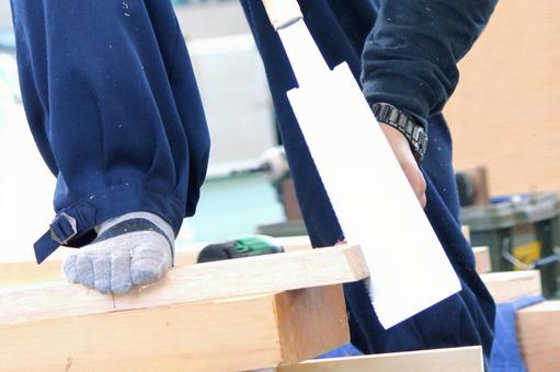 日本の大工道具 大工職人 鋸 のこぎり 日本の大工道具 大工職人 鋸 のこぎりの写真