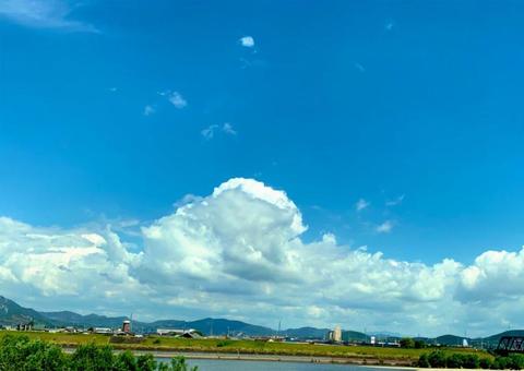 夏の空 夏の空の写真