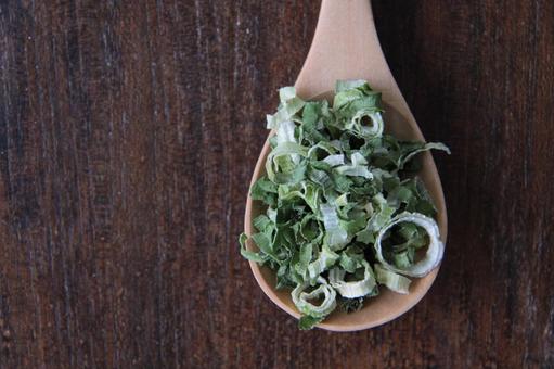 乾燥ねぎ 野菜の写真