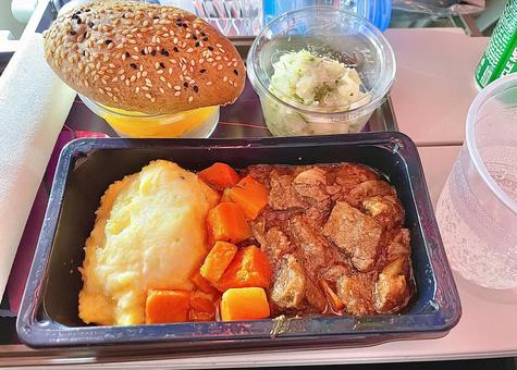 機内食、ビーフ 機内食、ビーフ 機内食,ビーフ,お弁当の写真素材