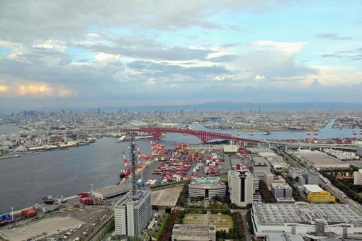 大阪ベイエリアの風景 5 大阪ベイエリアの風景 5 大阪,風景,ベイエリアの写真素材