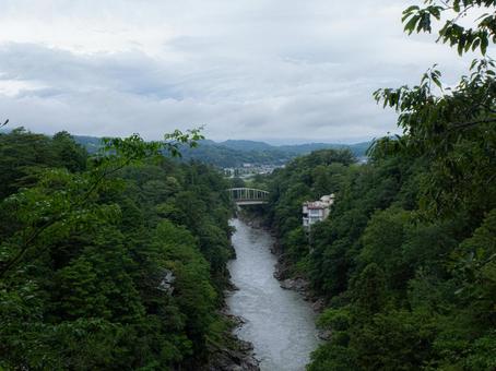 Photo, tenryukyo, iida city, sightseeing, 