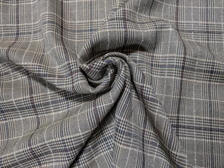 秋冬チェックの布地4 秋冬チェックの布地4 生地,布,ジャガードの写真素材