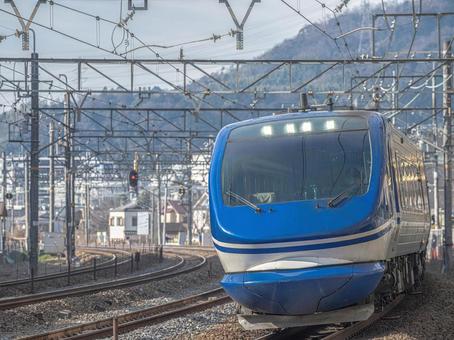 スーパーはくと スーパーはくと,鉄道,サントリーカーブの写真素材