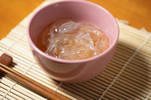 ところてん（三杯酢） ところてん,スイーツ,寒天の写真素材