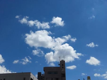 Photo, sky, blue sky, cloud, 