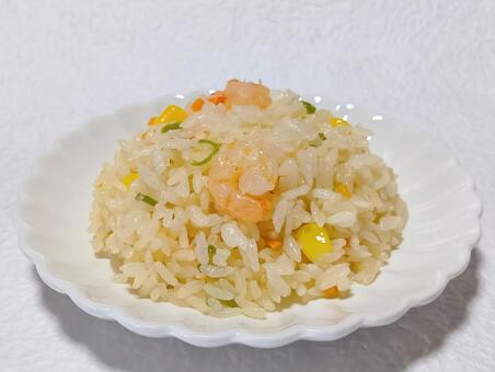 海老ピラフ 海老,ピラフ,洋食の写真素材