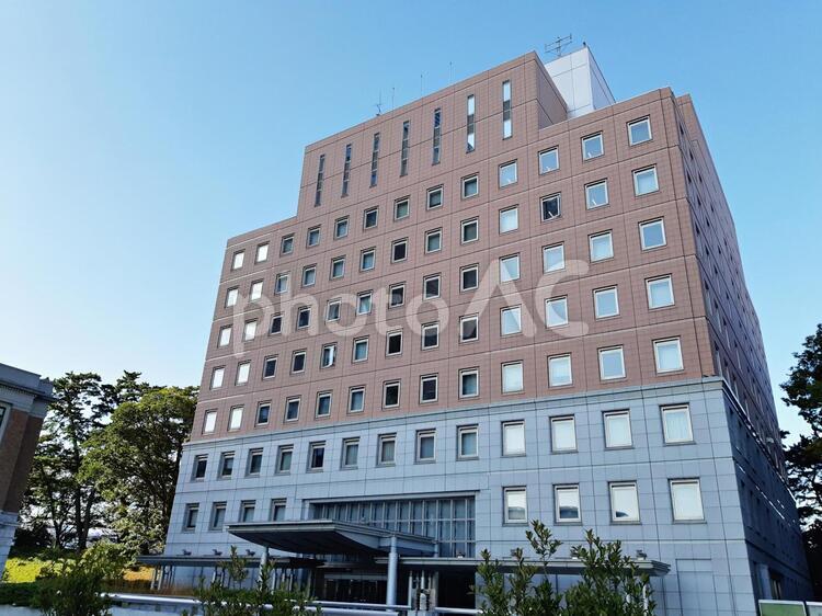 群馬県警察本部のビル 群馬県警察本部,警察本部,群馬県警の写真素材
