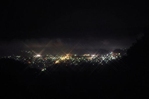 City lights shining at night, JPG City lights shining at night, JPG