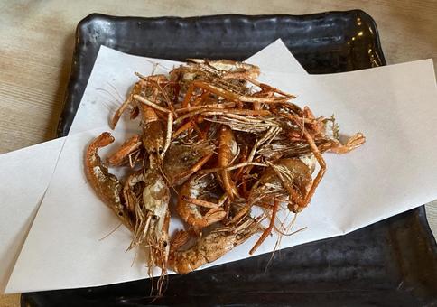 えび 唐揚げ おつまみ えび 唐揚げ おつまみの写真
