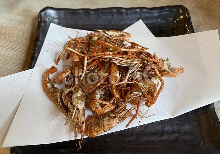 えび　唐揚げ　おつまみ エビ,小海老,唐揚げの写真素材
