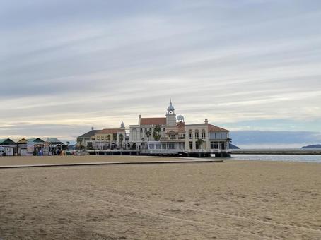 ももち浜海浜公園 ももち浜海浜公園 福岡,百道浜,ももち浜の写真素材