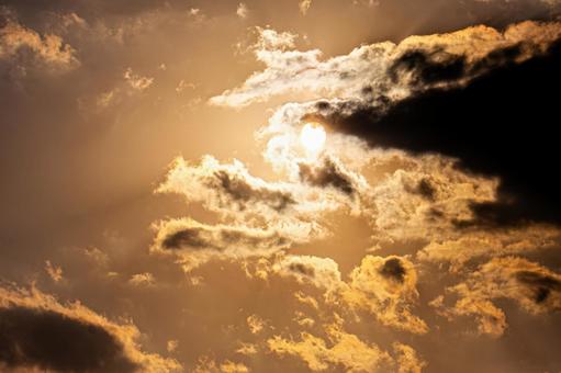 Orange sunset sky, JPG Orange sunset sky, JPG