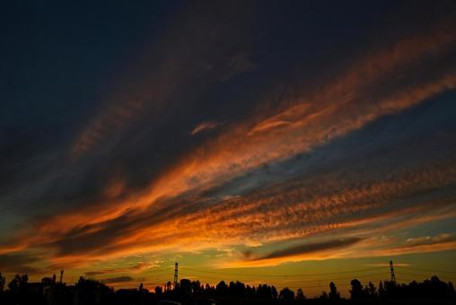 夕焼け 2025/7/23 夕焼け 2025/7/23の写真