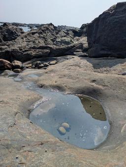 那智勝浦、お蛇浦遊歩道、甌穴 那智勝浦、お蛇浦遊歩道、甌穴の写真