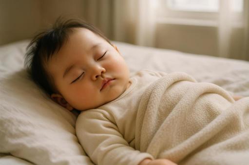眠る赤ちゃん 眠る赤ちゃんの写真