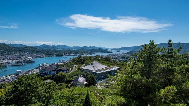 尾道の景色2 尾道の景色2 景色,空,自然の写真素材