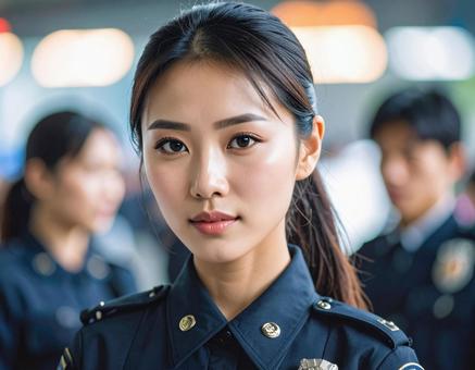 女性警察官の写真