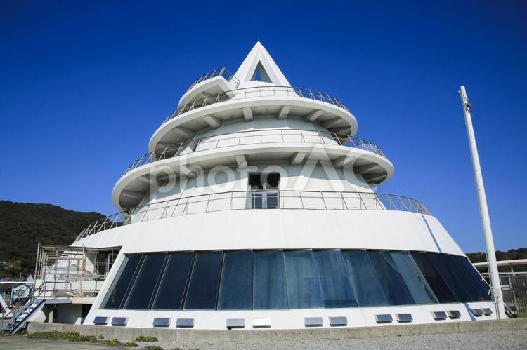 熊本県宇城市　海のピラミッド 海のピラミッド,ピラミッド,三角の写真素材