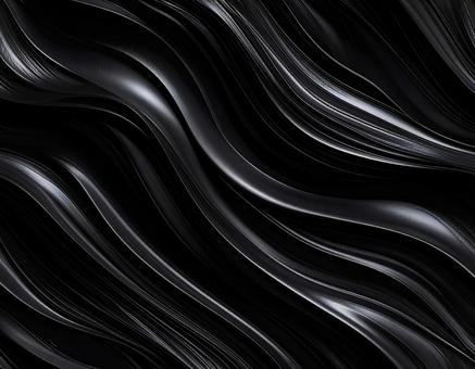 黒艶波状立体木目 黒艶波状立体木目の写真