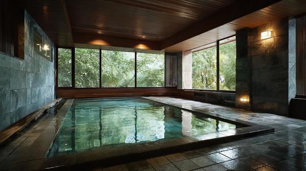温泉旅館の内湯イメージ01 温泉旅館の内湯イメージ01の写真