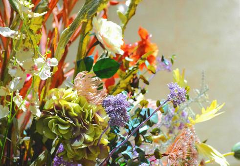 Stylish dried flower bouquet, pretty and beautiful, JPG Stylish dried flower bouquet, pretty and beautiful, JPG