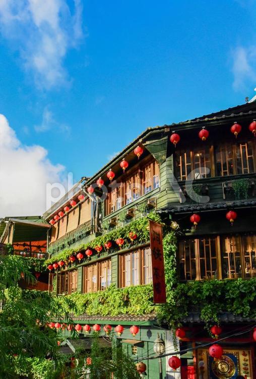 台湾の九份　阿妹茶樓 台湾,九份,阿妹茶樓の写真素材